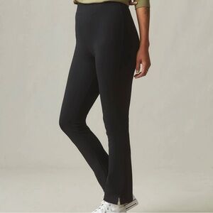 American Giant Kick Flare Pant Black Size 8 Cropped High Rise